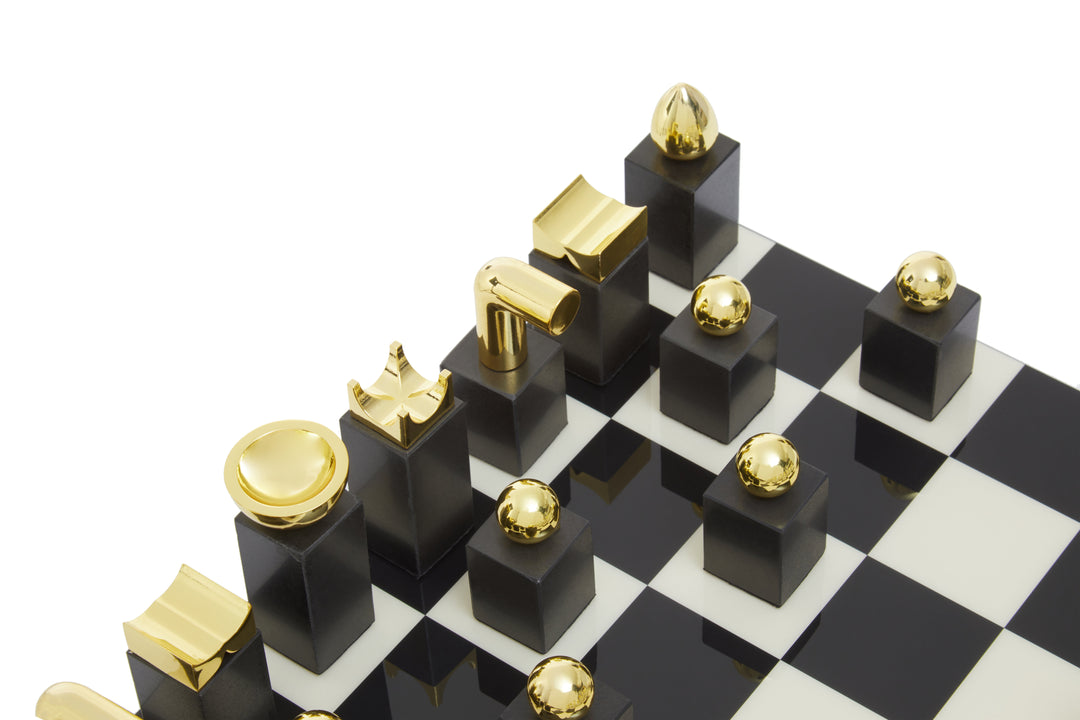 Atri Marble And Wood Chess Set