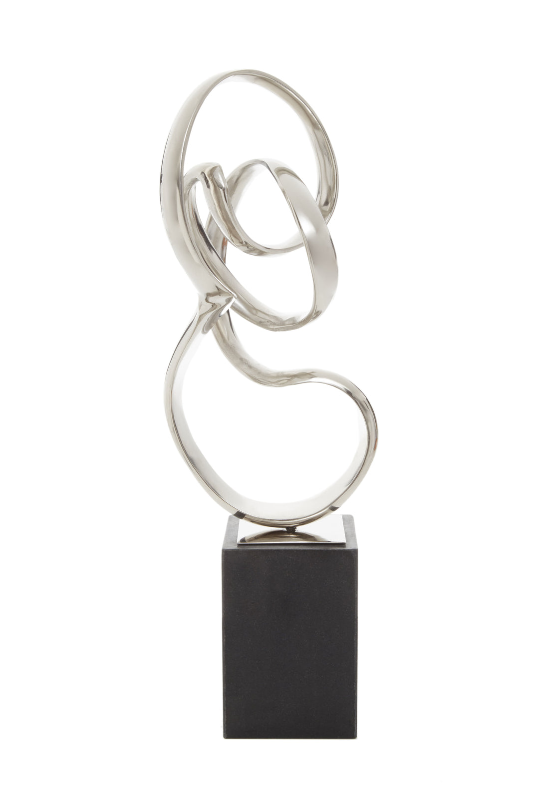 Chieti Silver Finish Knot Sculpture