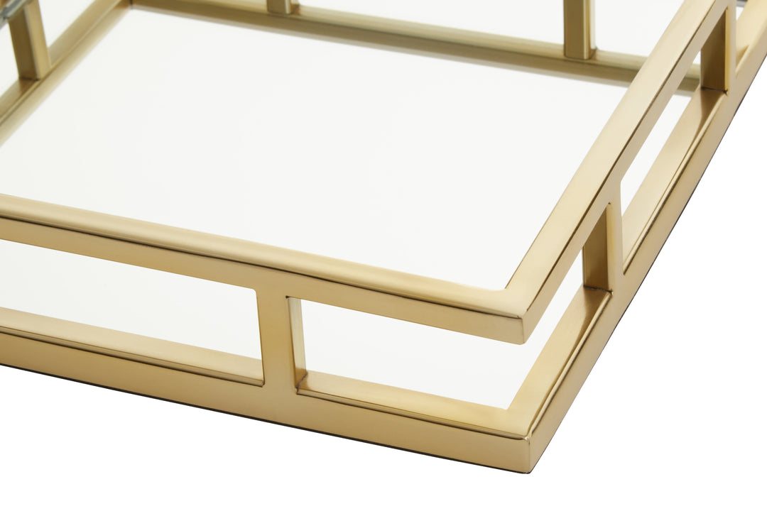 Varallo Gold Square Tray