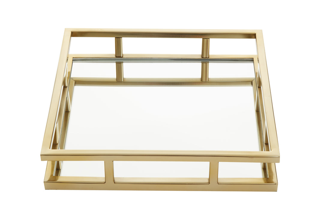 Varallo Gold Square Tray