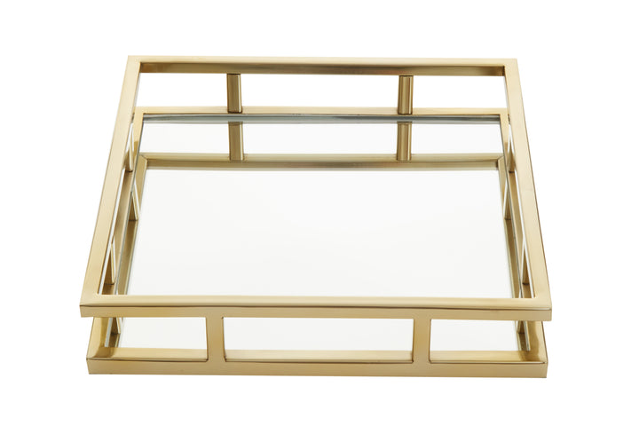 Varallo Gold Square Tray