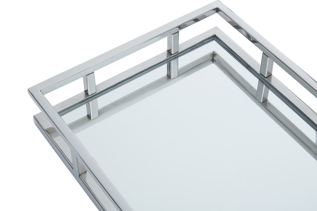 Varallo Silver Rectangular Tray