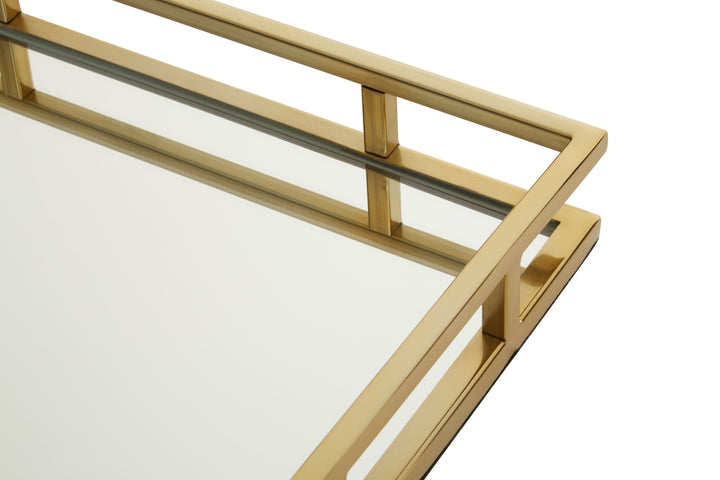 Varallo Gold Rectangular Tray