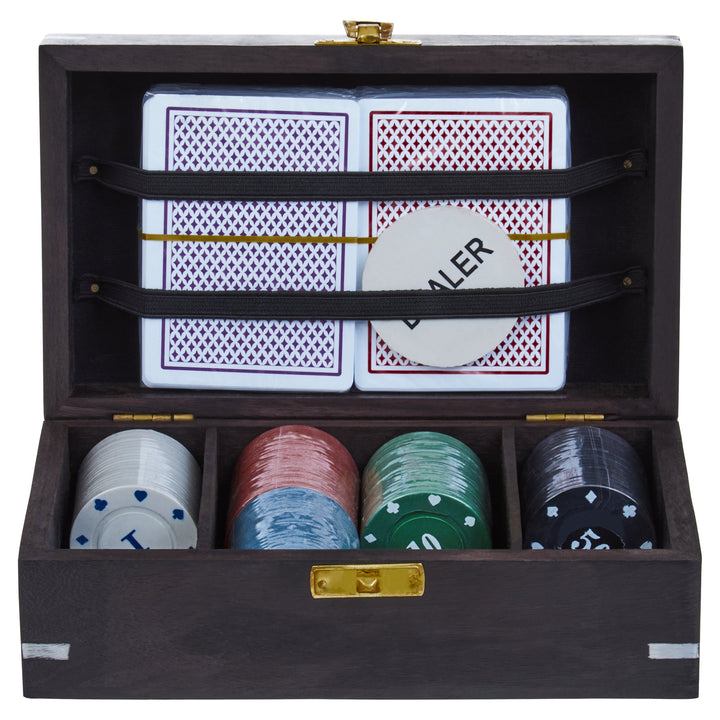 Atri Black Poker Set