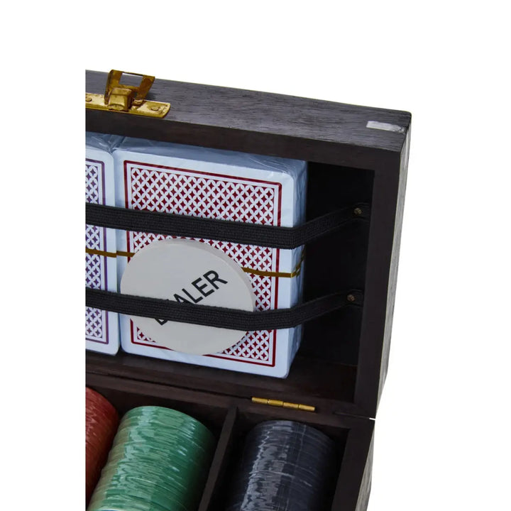 Atri Black Poker Set