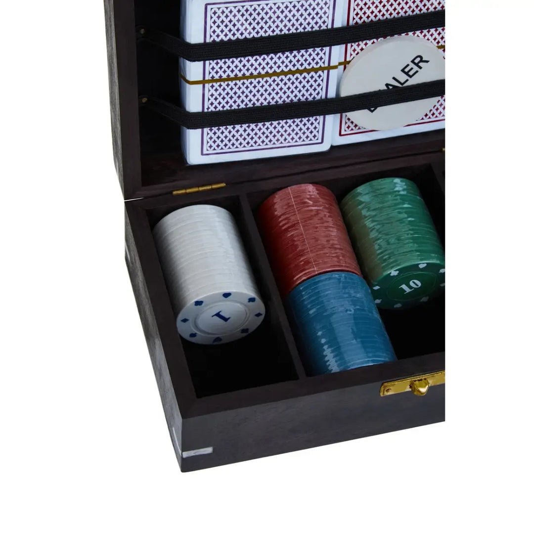 Atri Black Poker Set