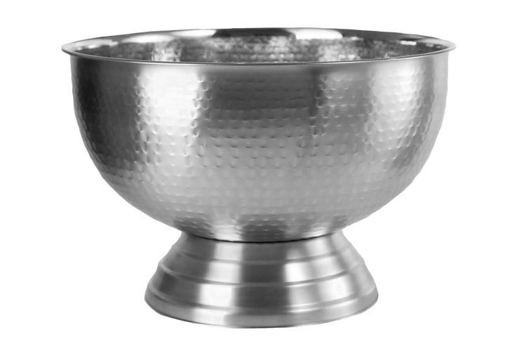 Soho Silver Hammered Champagne Bowl