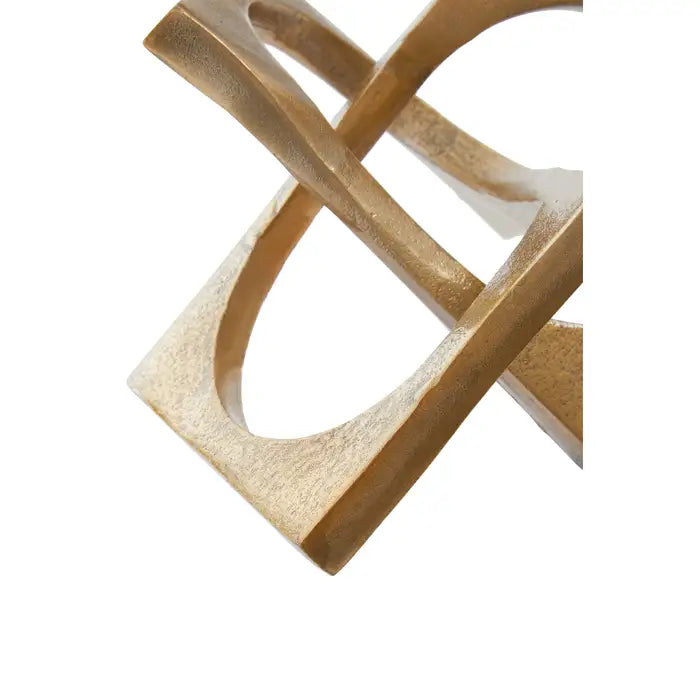 Desio Gold Finish Sculpture
