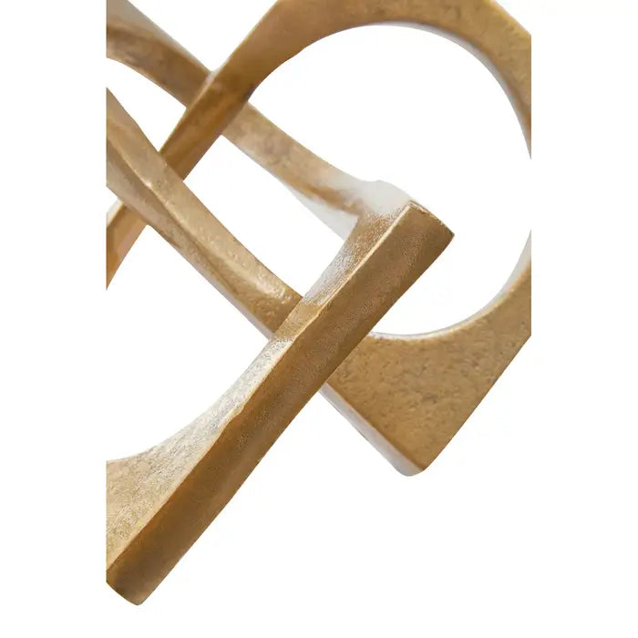 Desio Gold Finish Sculpture