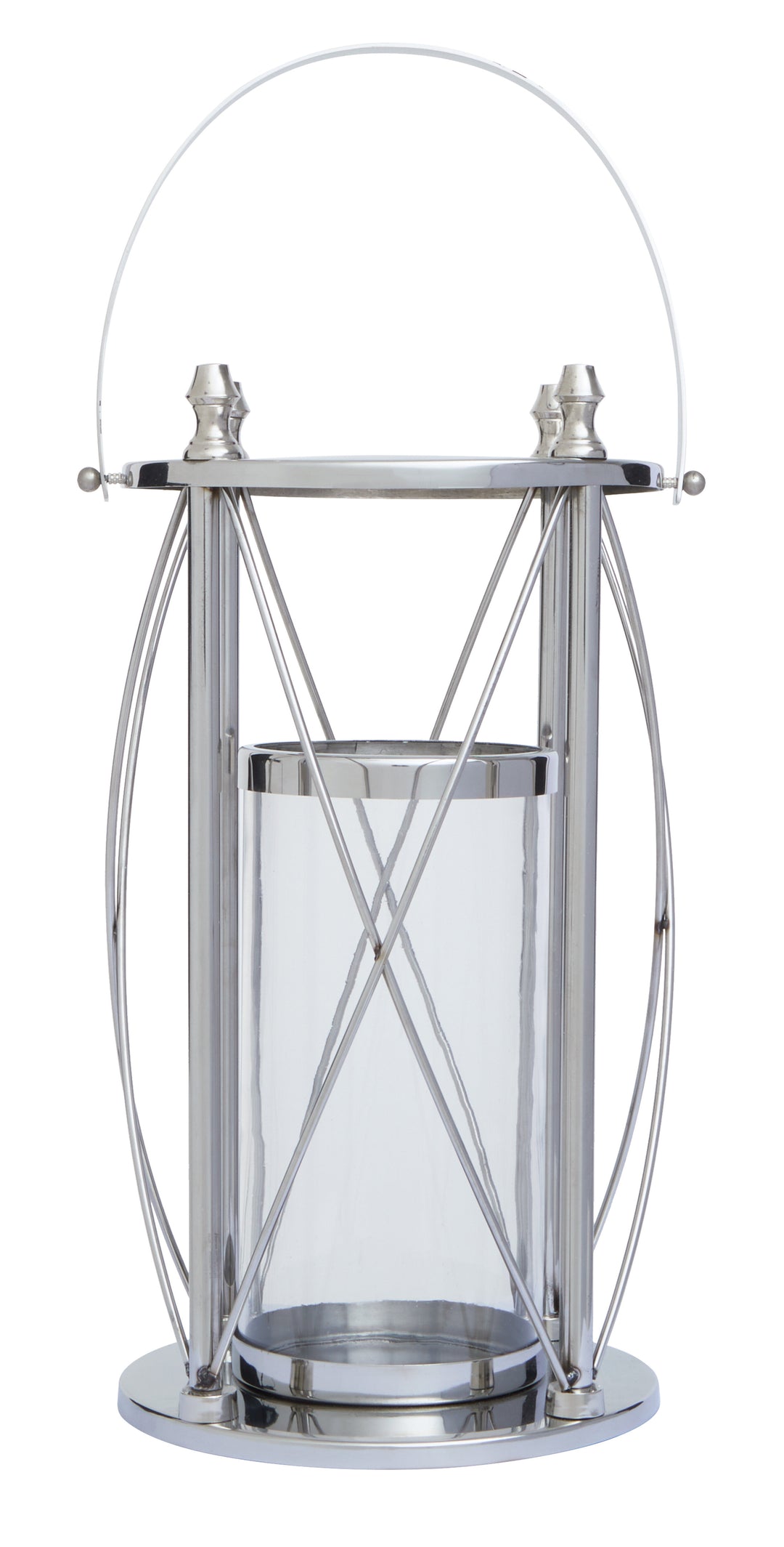 Varallo Large Silver Lantern