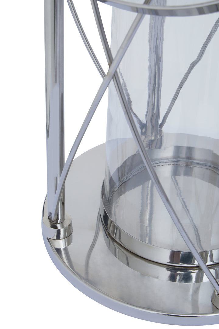 Varallo Large Silver Lantern