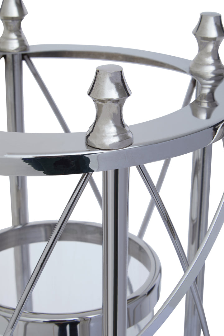 Varallo Large Silver Lantern