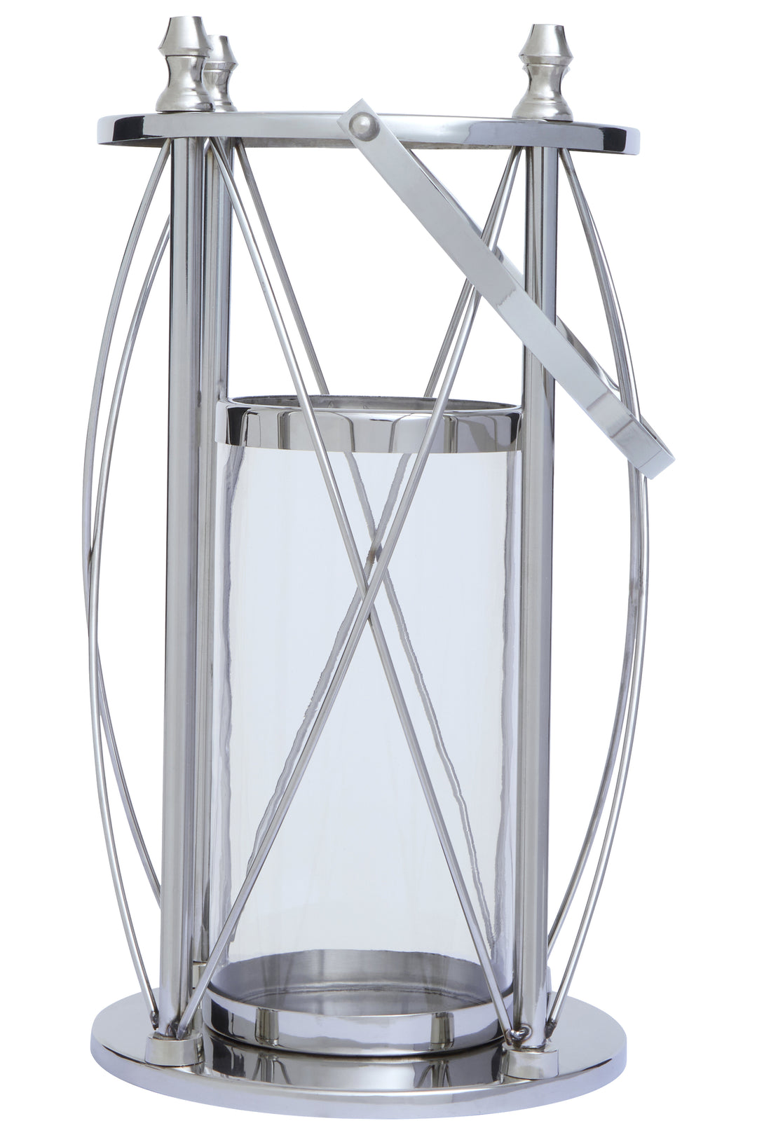 Varallo Large Silver Lantern