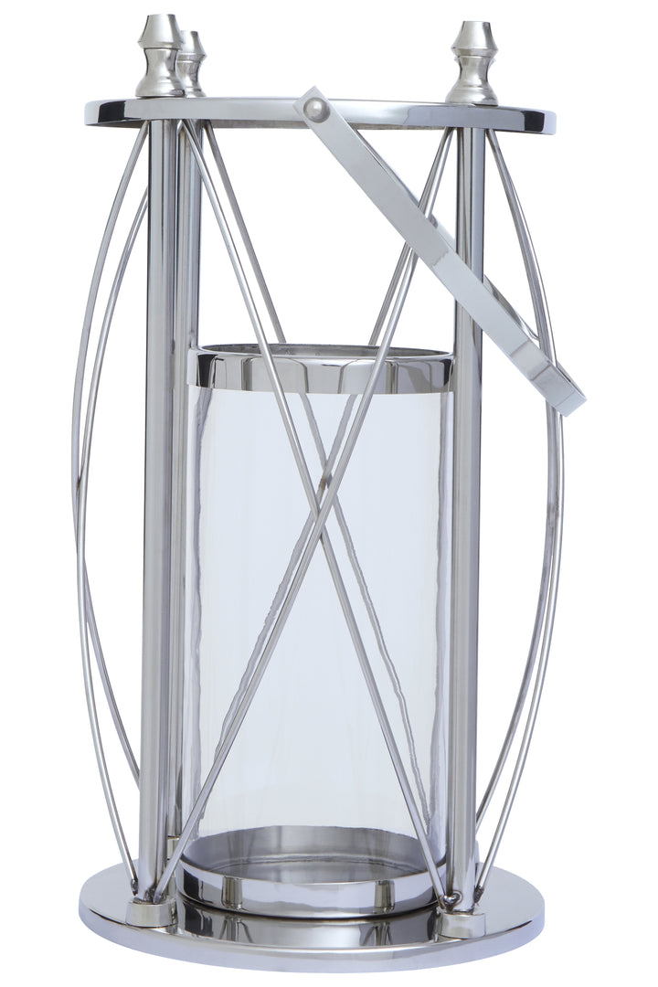 Varallo Large Silver Lantern