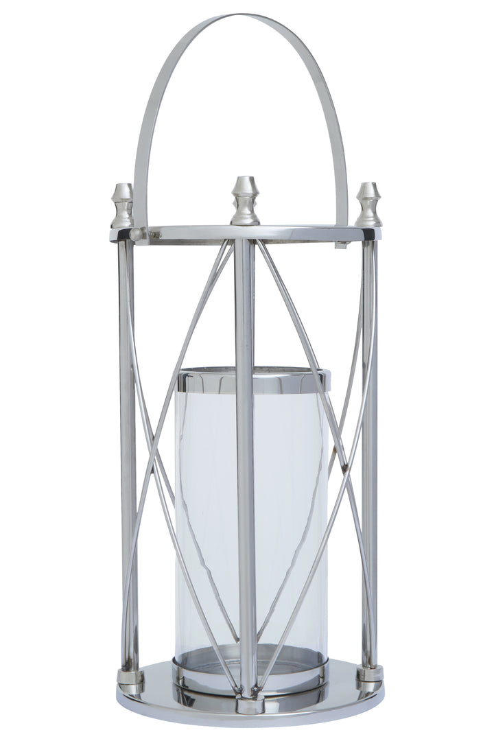 Varallo Large Silver Lantern