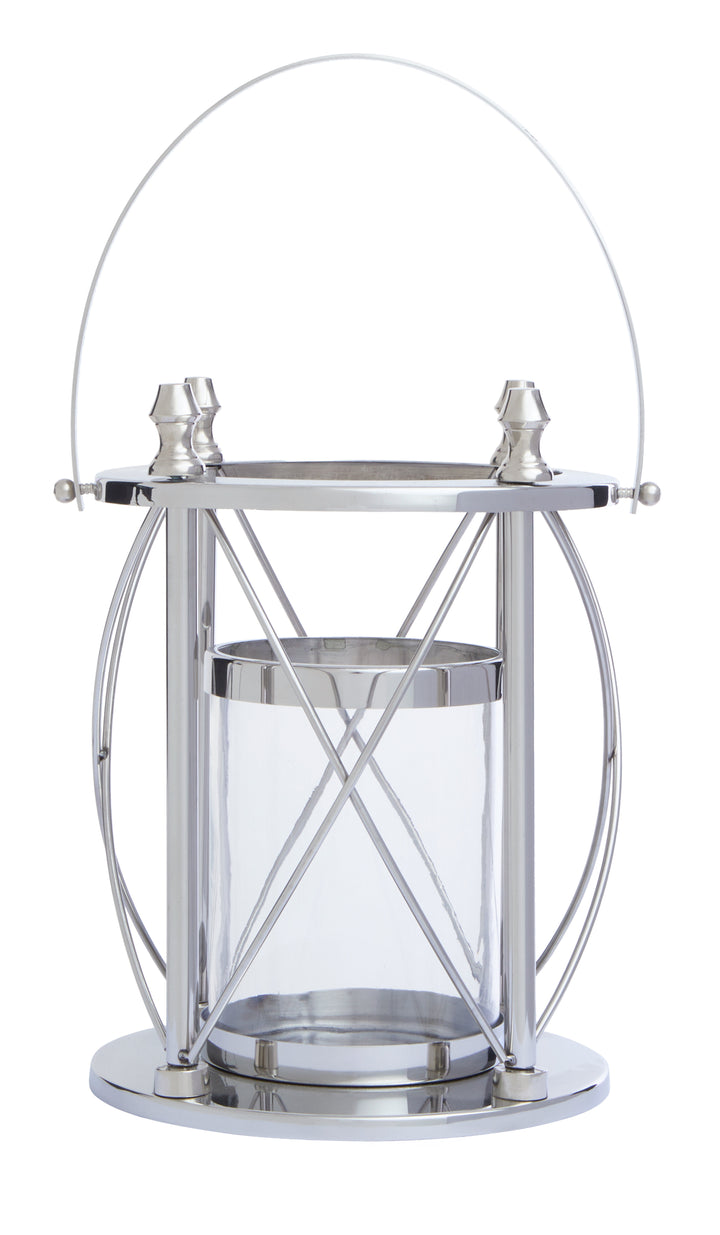 Varallo Small Silver Lantern