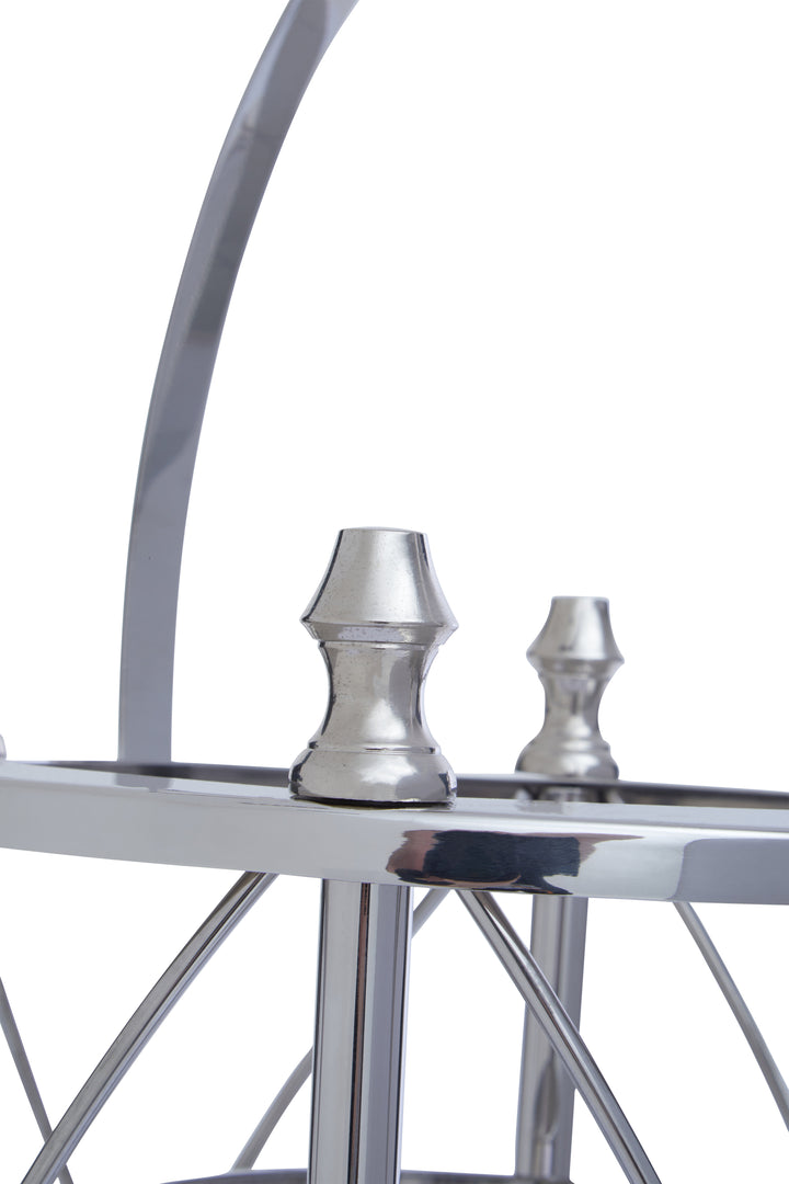 Varallo Small Silver Lantern