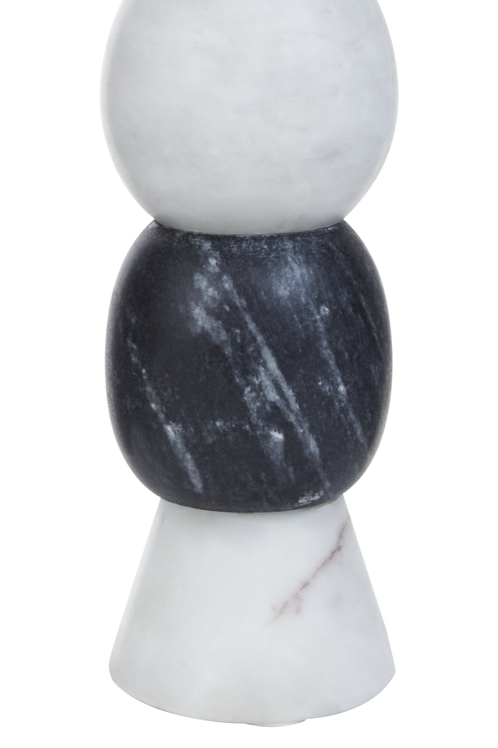 Forio Layered Marble Candle Holder