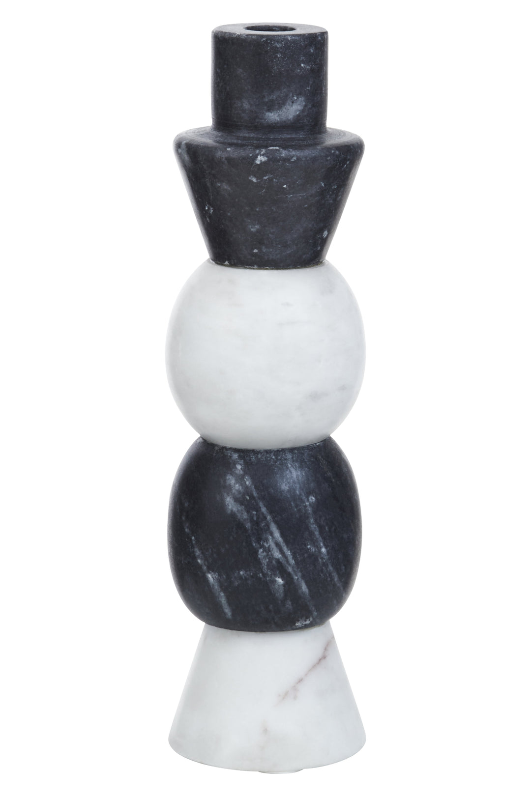 Forio Layered Marble Candle Holder
