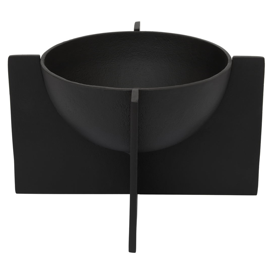 Remo Matte Black Finish Bowl