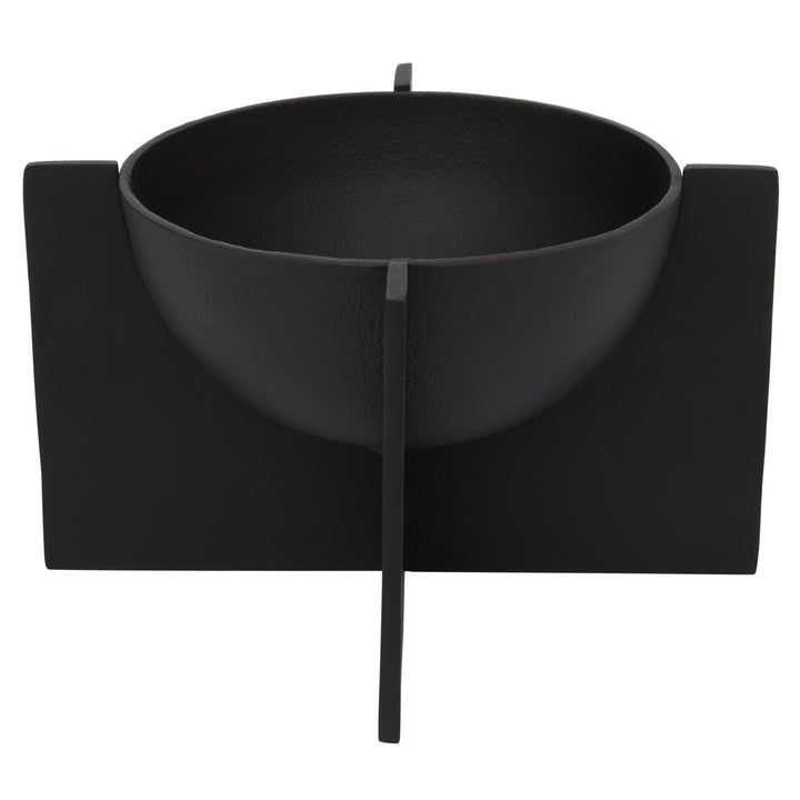 Remo Matte Black Finish Bowl