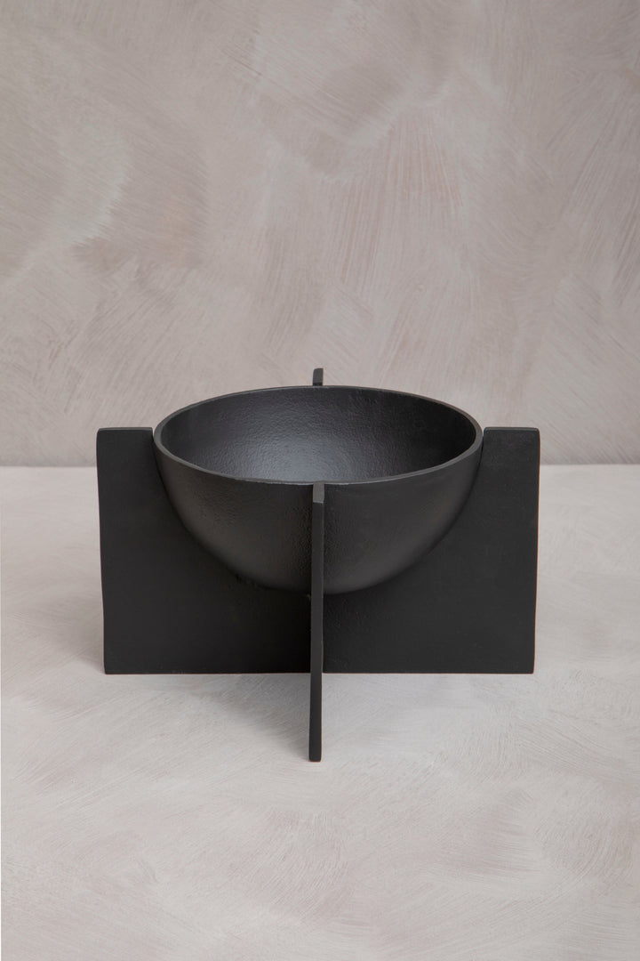 Remo Matte Black Finish Bowl