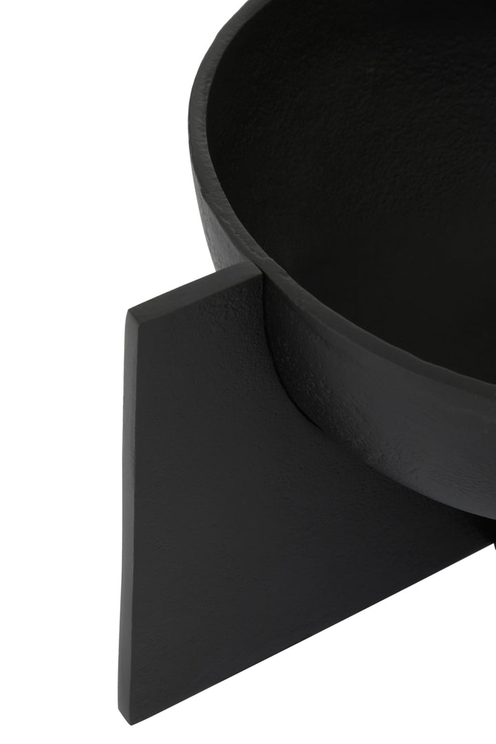 Remo Matte Black Finish Bowl