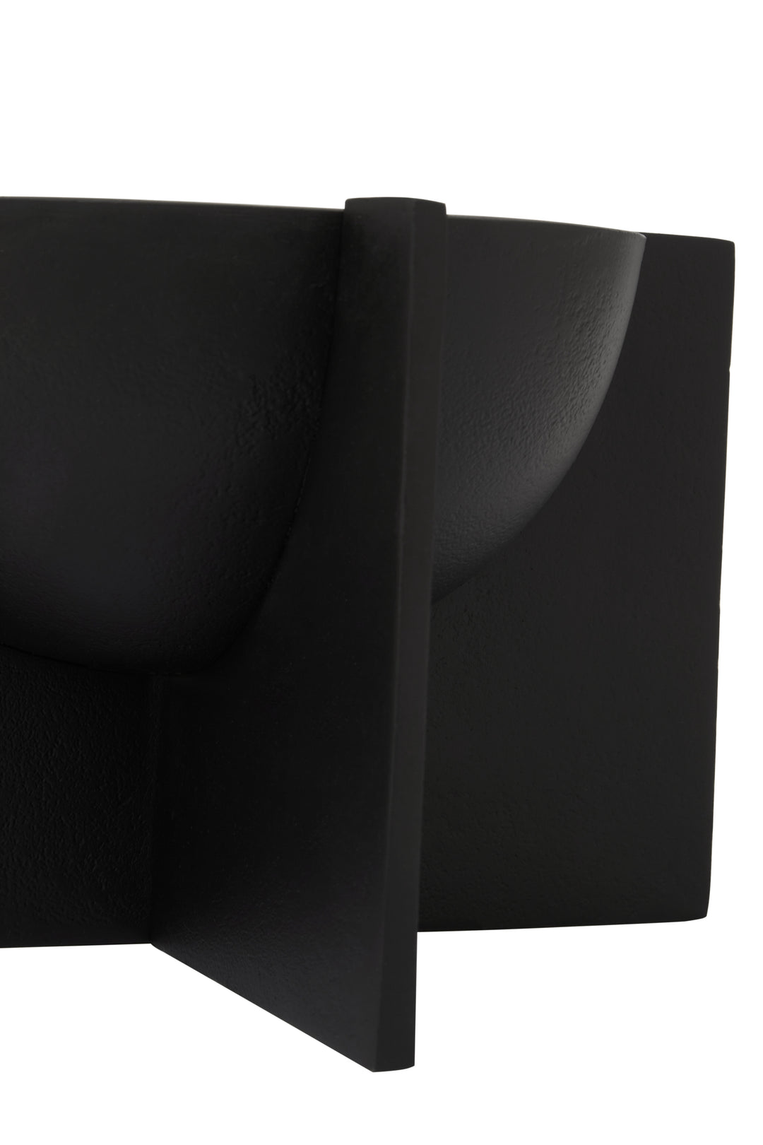 Remo Matte Black Finish Bowl