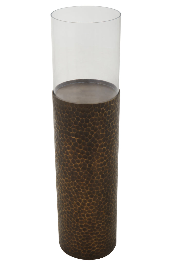Varese Large Gold Floor Standing Candle Holder