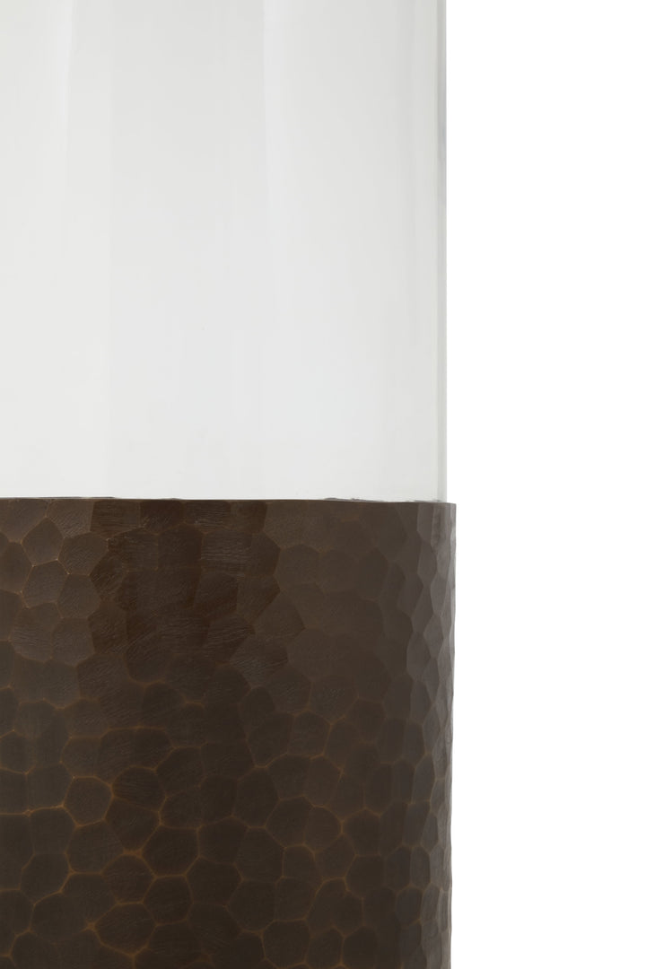 Varese Small Gold Floor Standing Candle Holder