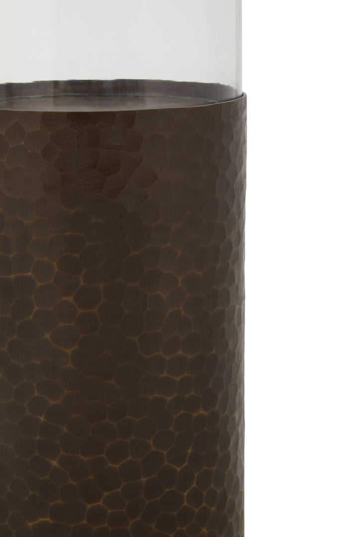 Varese Small Gold Floor Standing Candle Holder