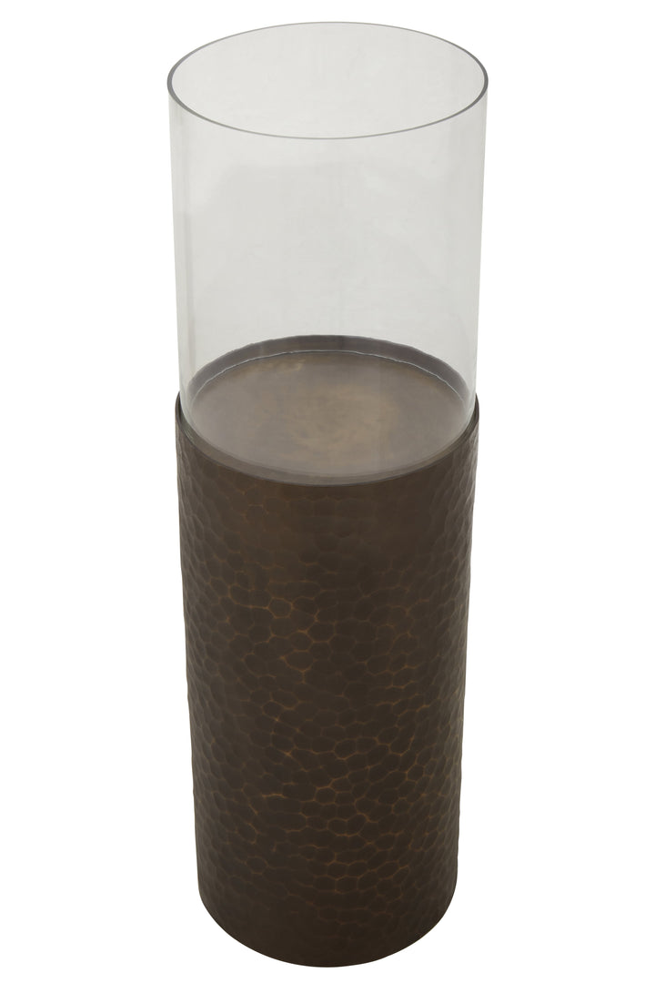 Varese Small Gold Floor Standing Candle Holder