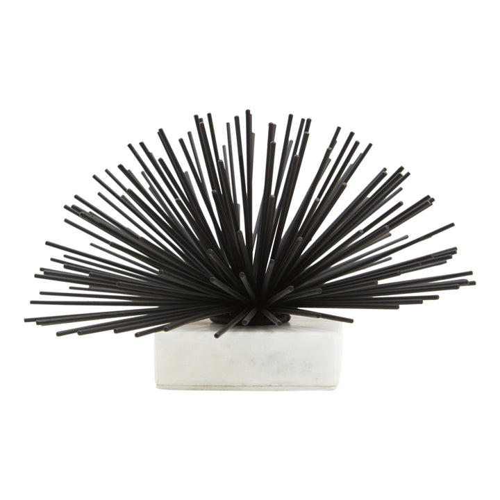 Milazzo Black Starburst With Marble Base