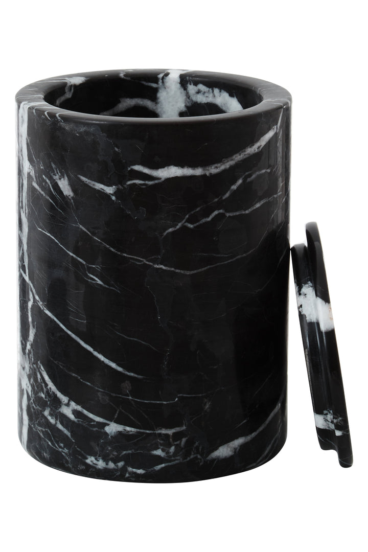 Forio Black Marble Ice Bucket