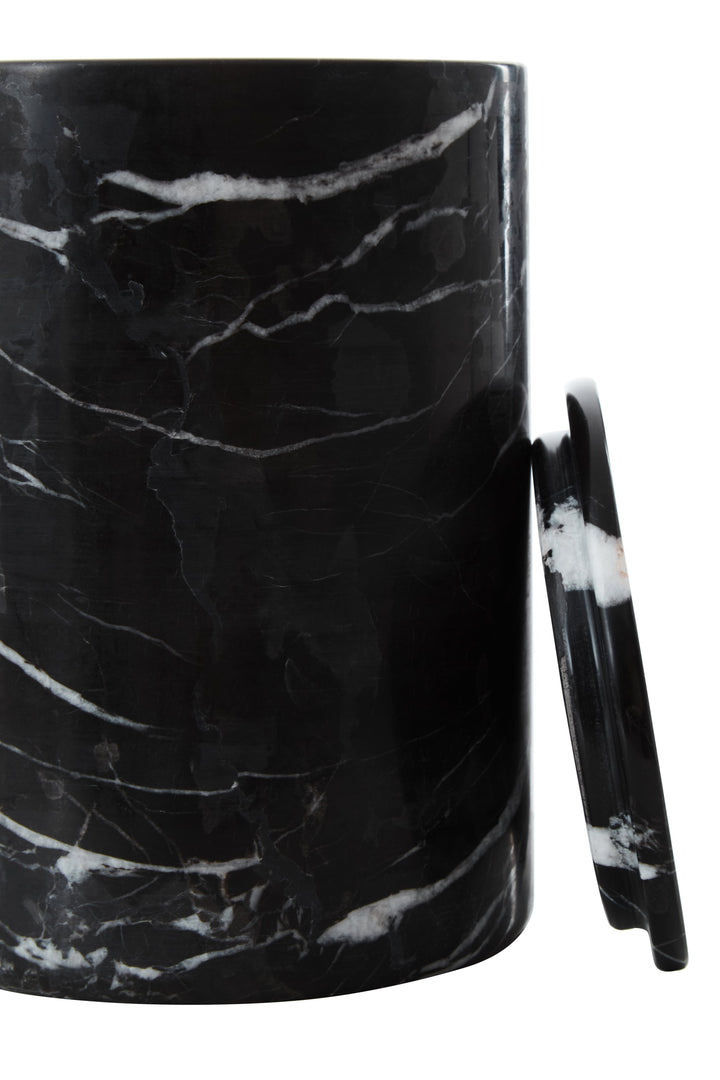 Forio Black Marble Ice Bucket