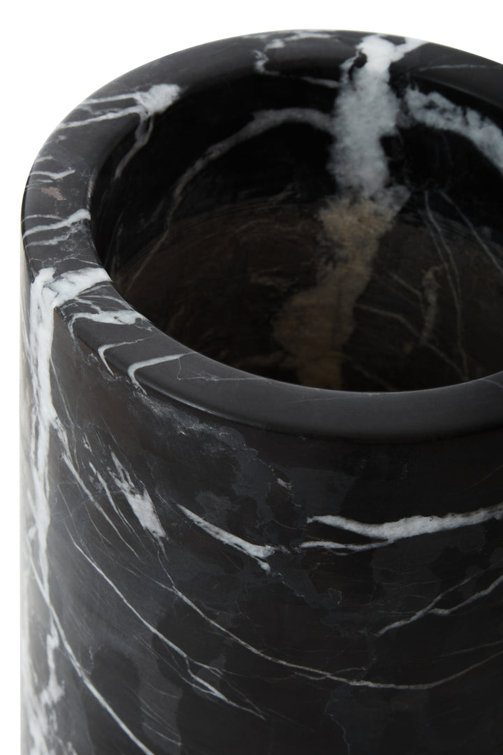 Forio Black Marble Ice Bucket