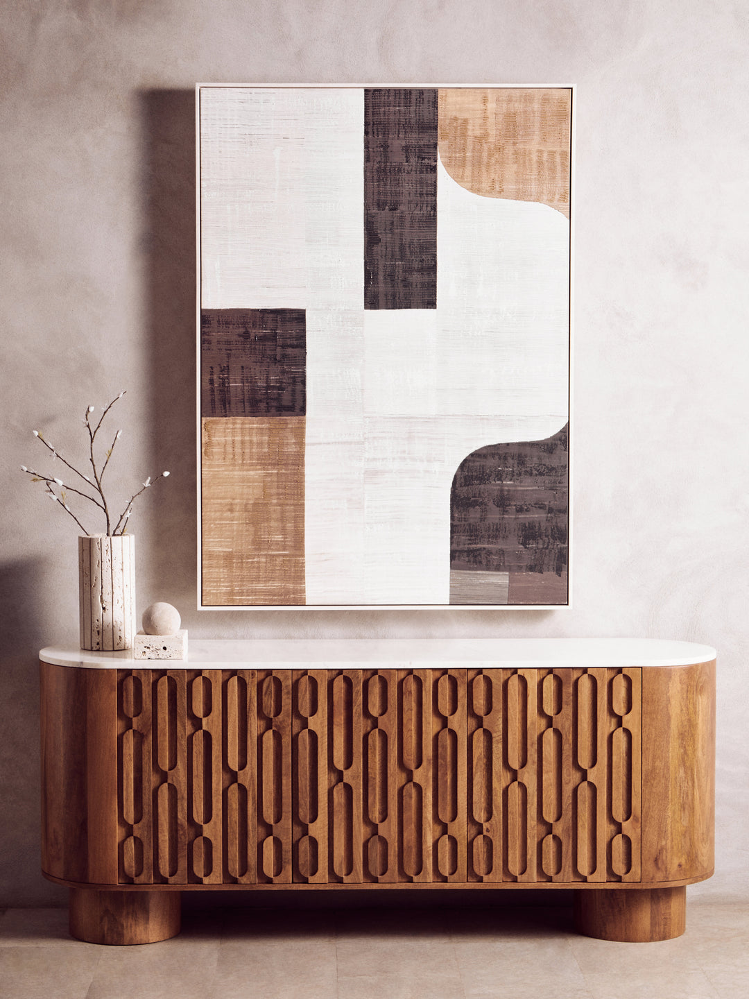 Avola Travertine Sculpture