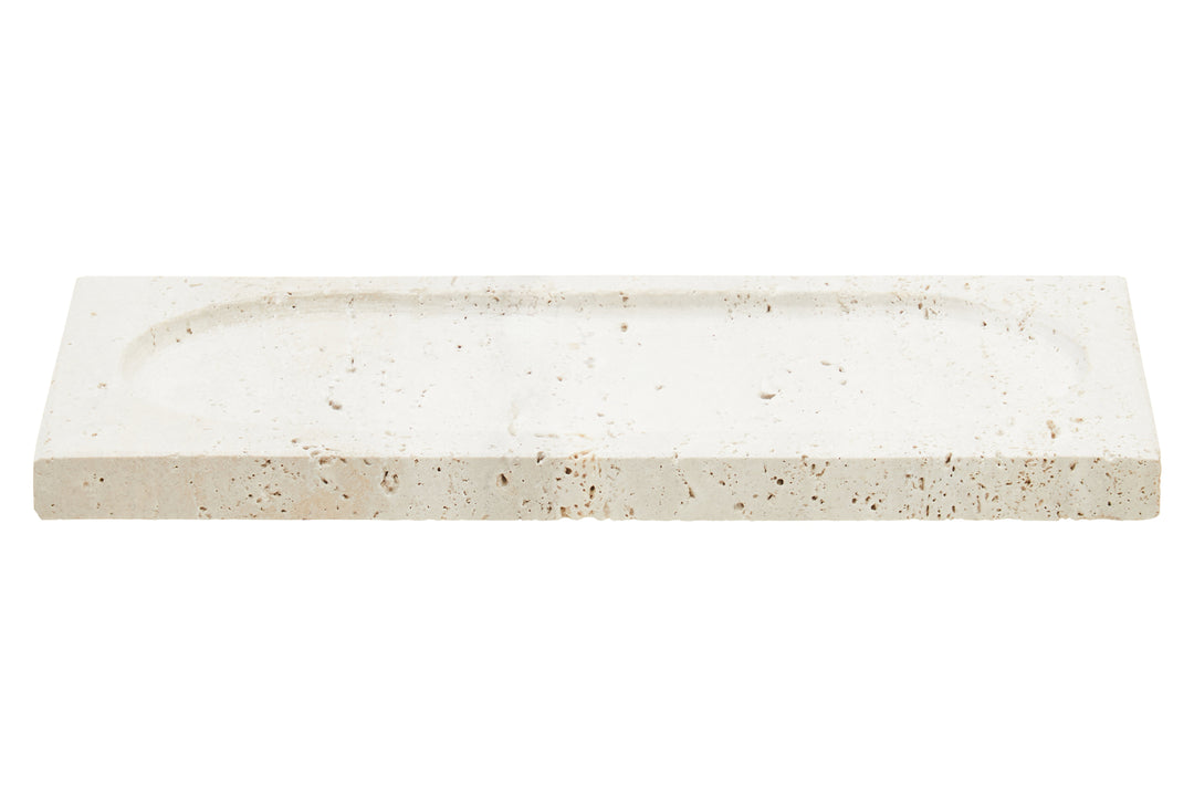 Avola Travertine Rectangular Decorative Tray