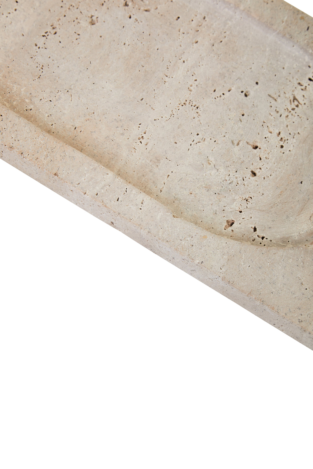 Avola Travertine Rectangular Decorative Tray