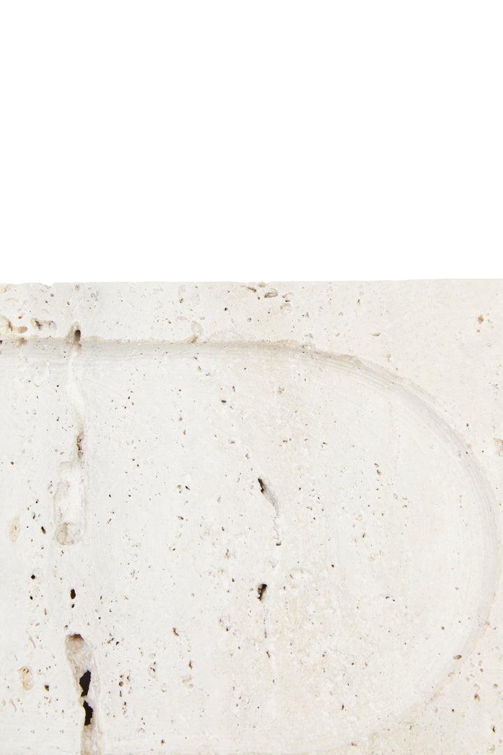 Avola Travertine Rectangular Decorative Tray