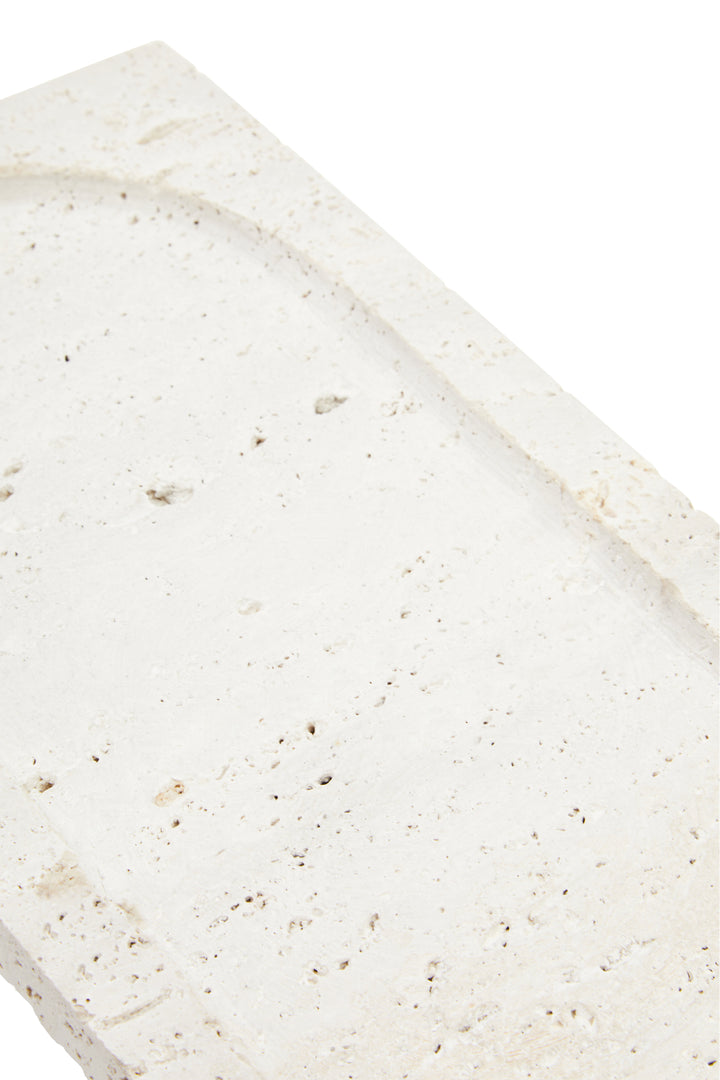Avola Travertine Rectangular Decorative Tray