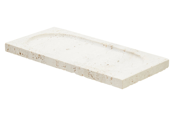 Avola Travertine Rectangular Decorative Tray
