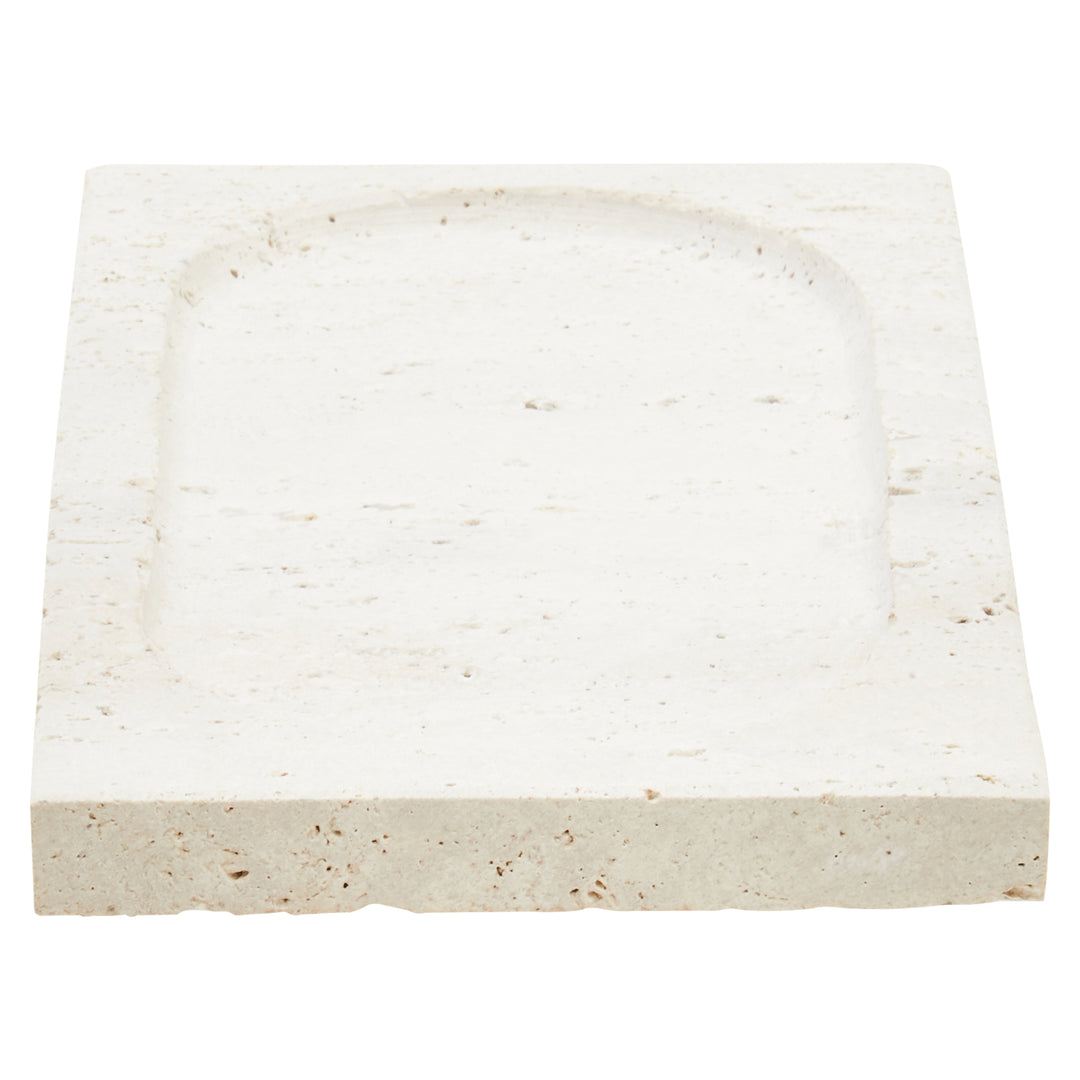 Avola Travertine Rectangular Decorative Tray
