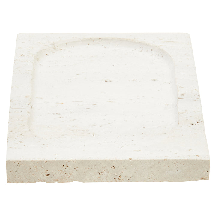 Avola Travertine Rectangular Decorative Tray