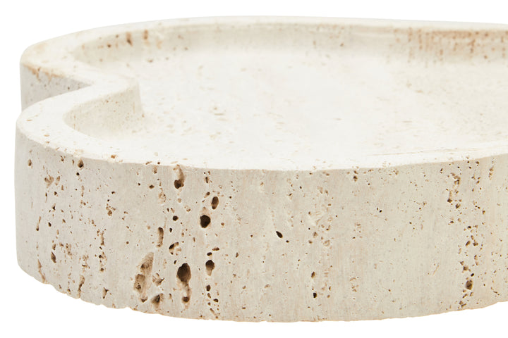 Avola Travertine Irregular Tray