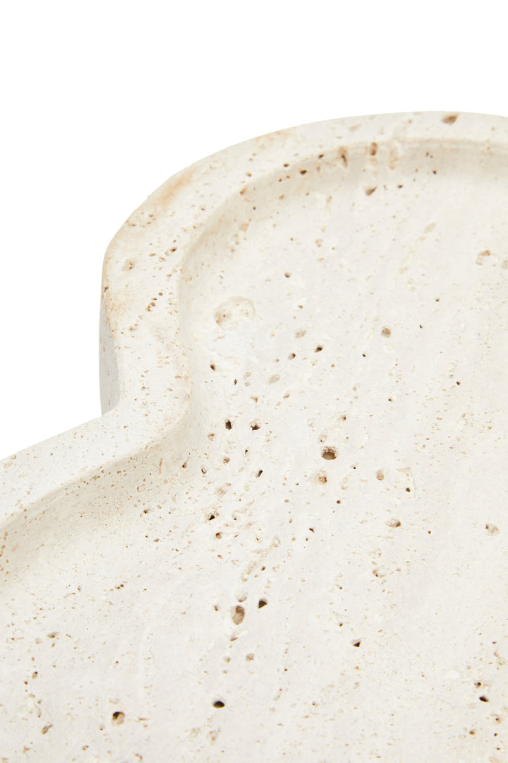 Avola Travertine Irregular Tray
