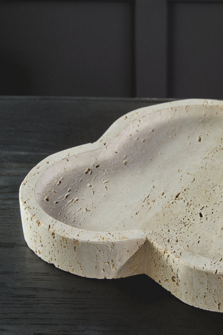 Avola Travertine Irregular Tray
