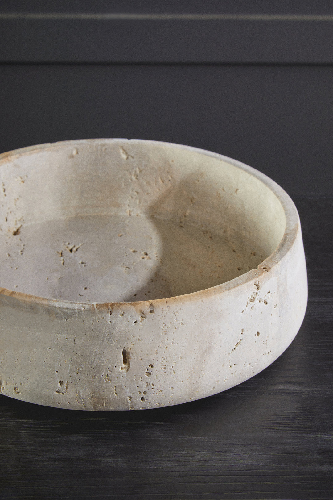 Avola Travertine Bowl
