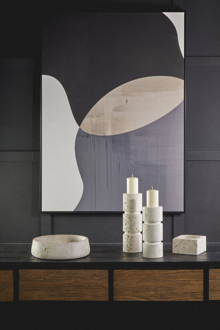 Avola Travertine Bowl