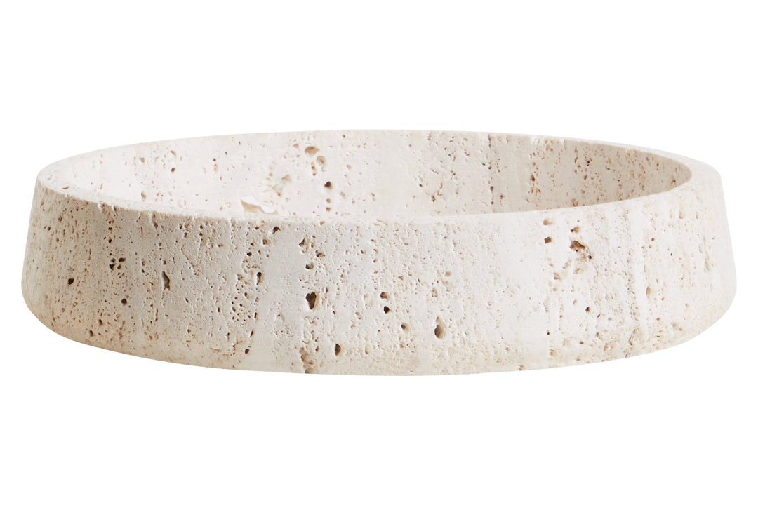 Avola Travertine Bowl